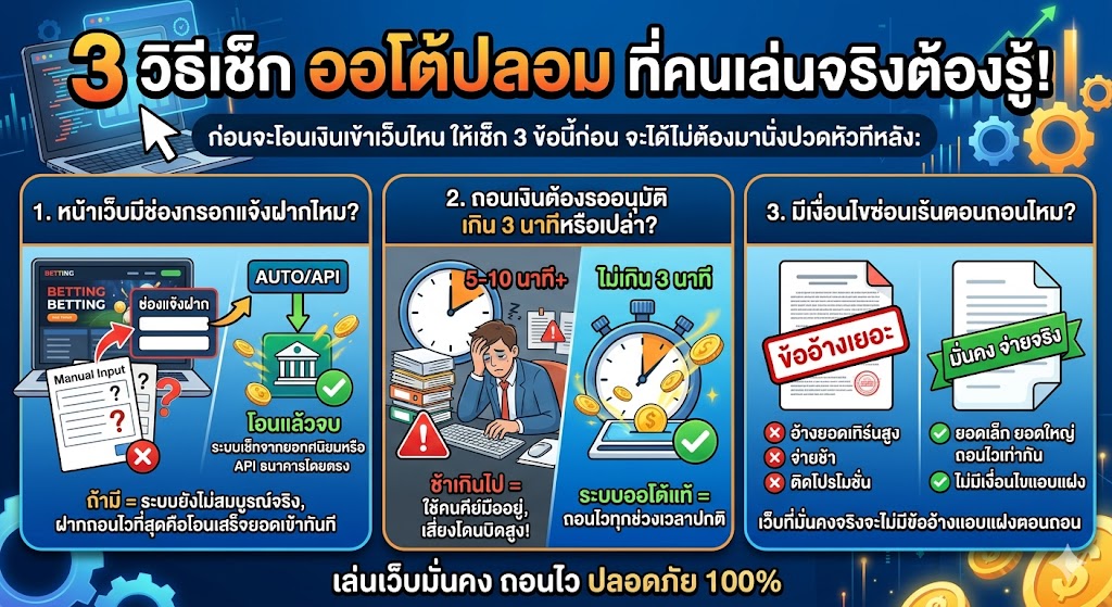 คาสิโนออนไลน์ฝากถอนเร็ว