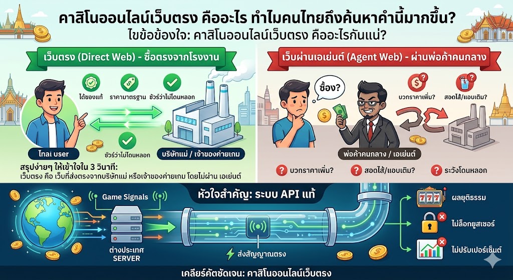 คาสิโนออนไลน์เว็บตรง