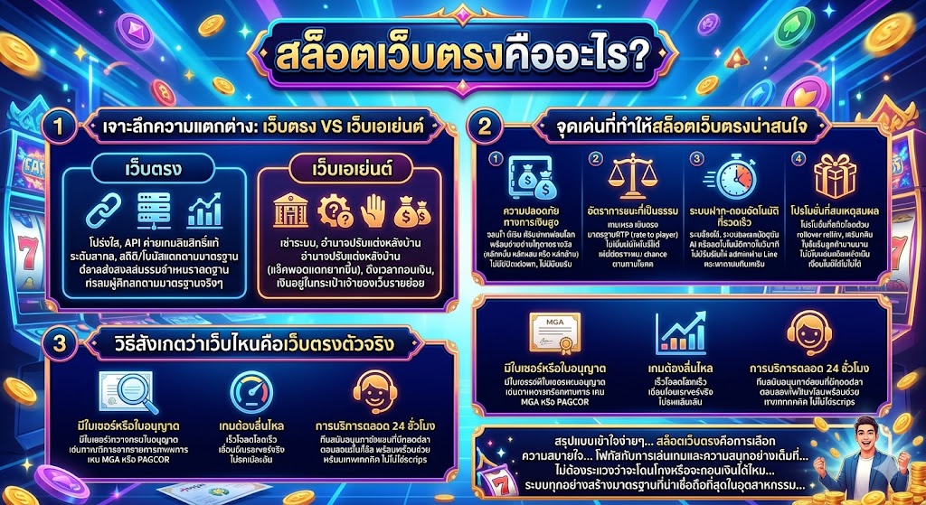 สล็อตเว็บตรง