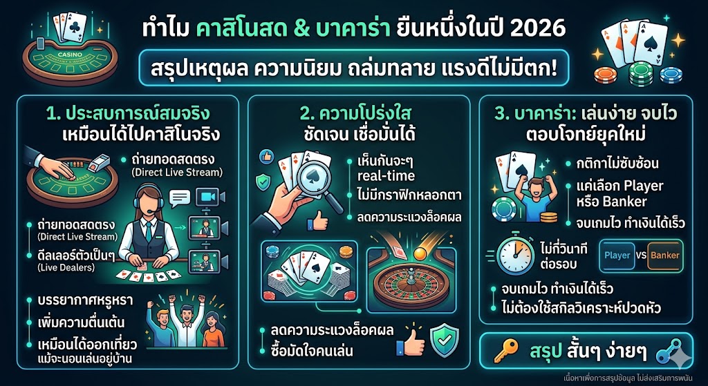 คาสิโนสด เว็บตรง