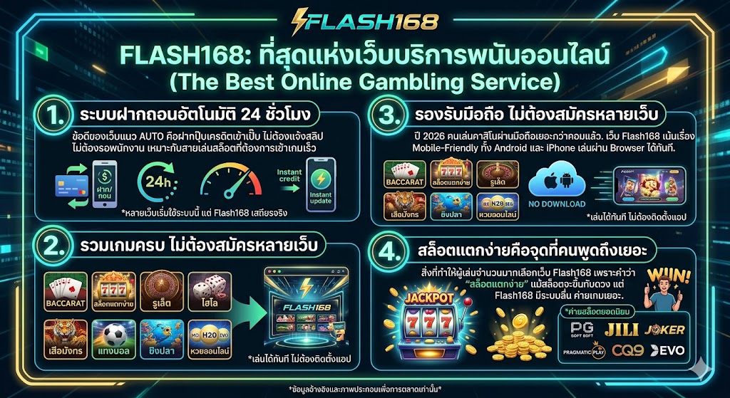 Flash168 คืออะไร