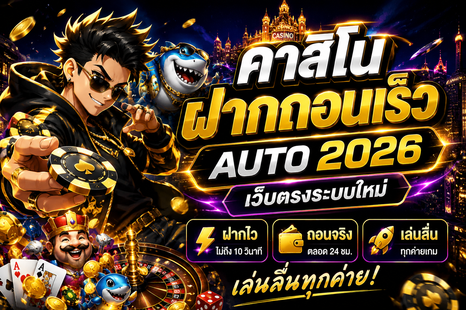 คาสิโนฝากถอนเร็ว