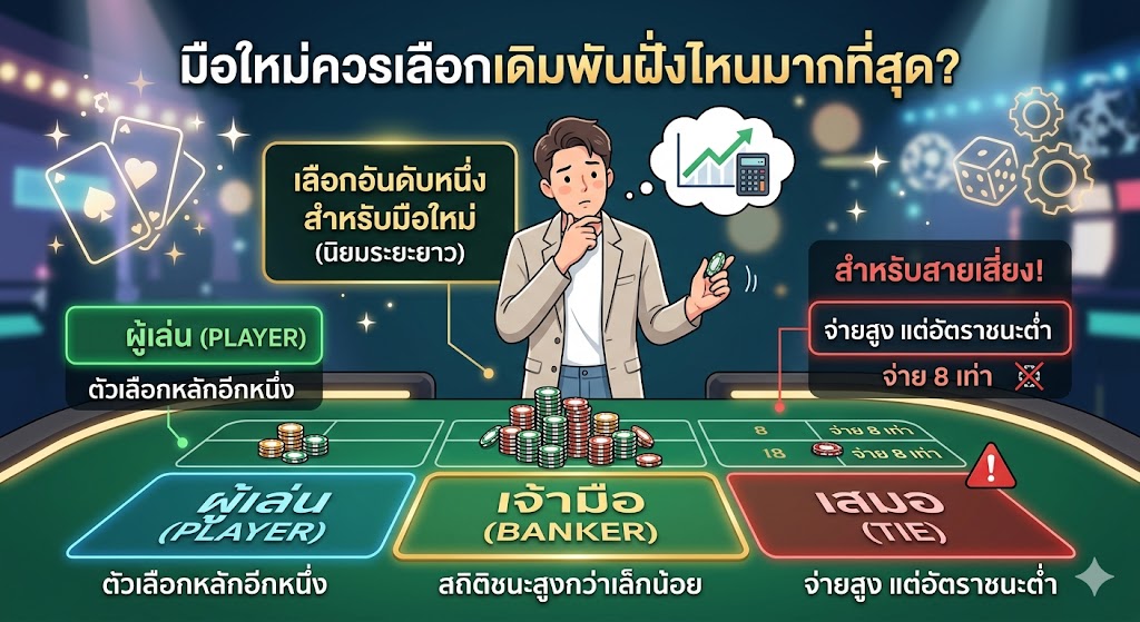 บาคาร่าออนไลน์สำหรับมือใหม่