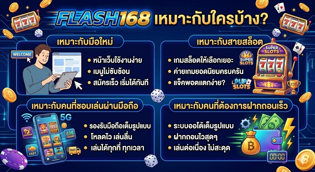 รีวิว FLASH168