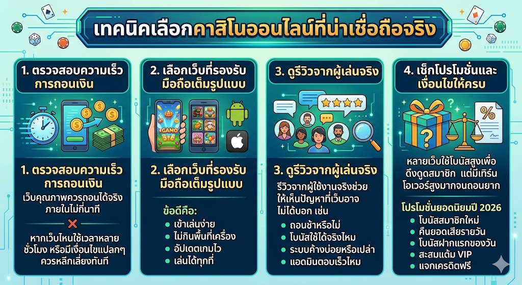 รีวิวคาสิโนออนไลน์