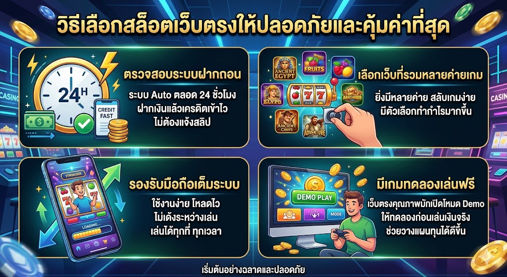 สล็อตเว็บตรง