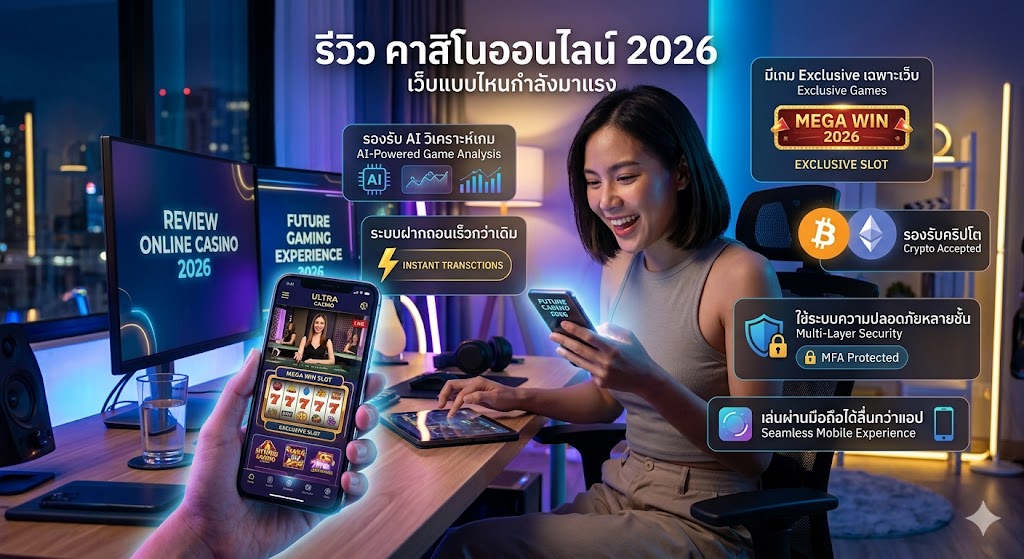 รีวิวคาสิโนออนไลน์