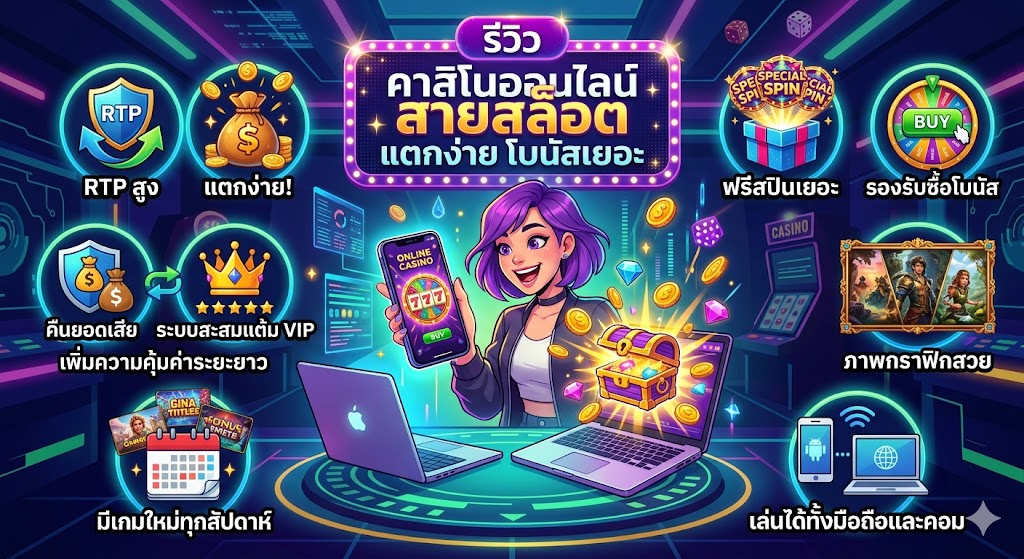 รีวิวคาสิโนออนไลน์